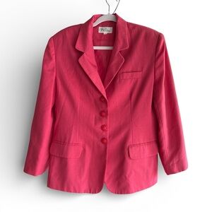 Cleo petites Women's Pink Blazer size S/M